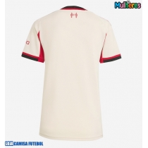 Camisa de Futebol Liverpool Equipamento Secundário Mulheres 2025-26 Manga Curta